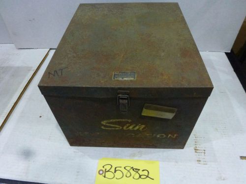 Sun Electric Model 555 Specification Card Storage Case