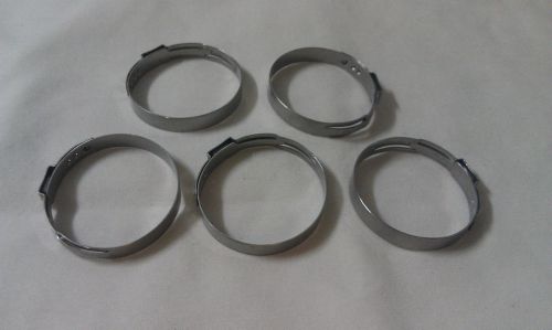 Clamps, oetiker, gap-free, steples, ear  s.s 41.0-706rz,  5 clamps for sale