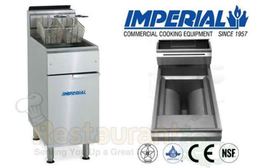 Imperial commercial fryer gas-open pot fry pot natural gas model ifs-40-op for sale