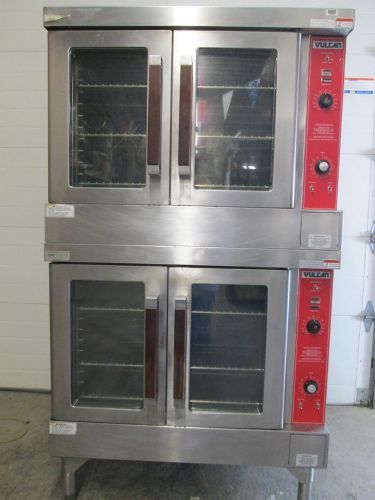 Double stack convection ovens vulcan nat. gas for sale