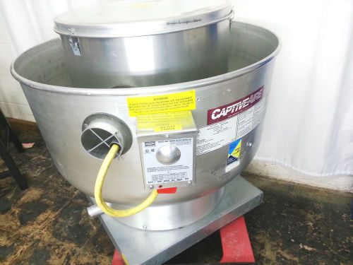 Grease hood exhaust fan nca10fa 1/2 hp 208/230/480volt 3 phase for sale