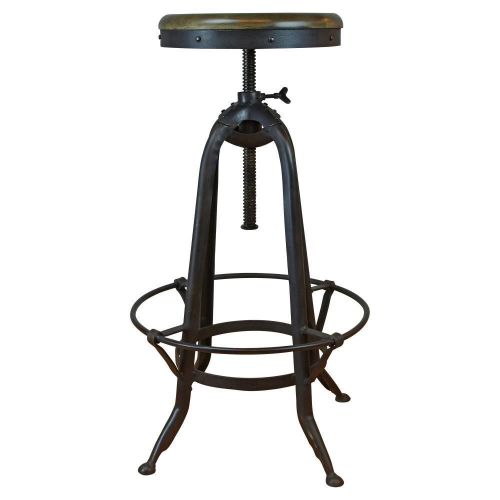 American factory bar stool contract wholesale furniture vintage wood seat swivel for sale