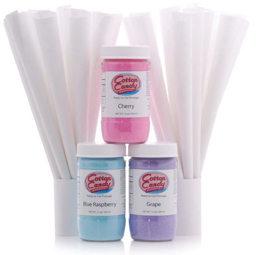 Cotton Candy Fun Pack Party Holiday Seasonal Tailgate Gift Kids School Foods