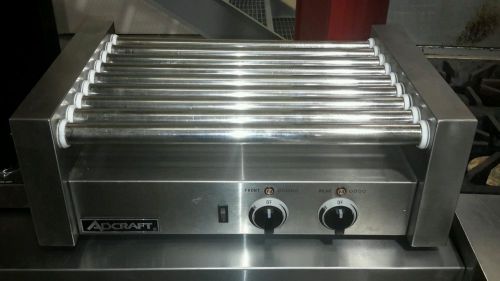 Used adcraft rg-09 commercial hot dog roller grill for sale