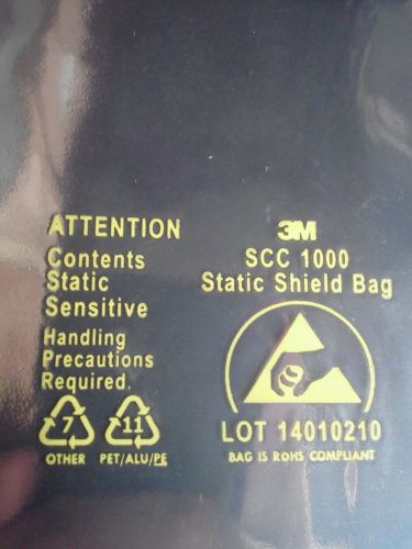 25 - 3M Static Shielding Bags - 17.37 x 22 Open-Top New