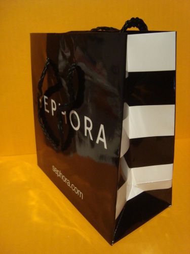 SEPHORA SMALL SHOPPING GIFT BAG FOR COSMETICS FRAGRANCES SKIN CARE HAIR PRODUCT