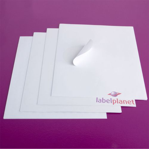 A4 Sheet Round Circular Labels White Laser Inkjet Printer Stickers Label Planet®