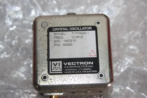 Vectron  RF Crystal Oscillator 10 MHz 717y4423-1