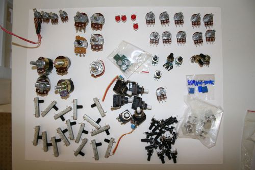 Lot of Potentiometers (Switched etc)