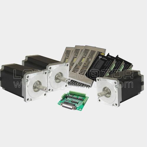 3axis nema34 stepper motor 8.5nm 6.0a &amp;3pcs power cnc router or mill longs motor for sale