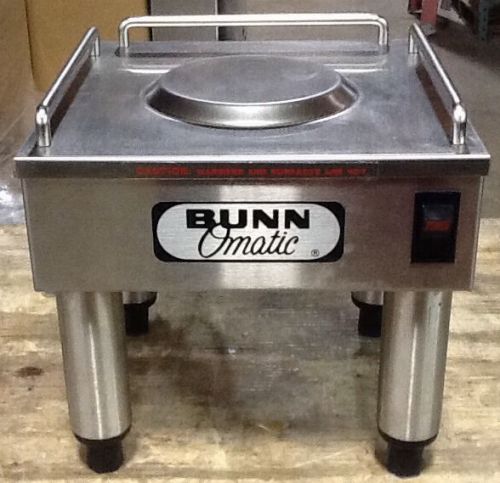 BUNN SINGLE WARMER SATELLITE COFFEE POT WARMER MODEL RWS-2