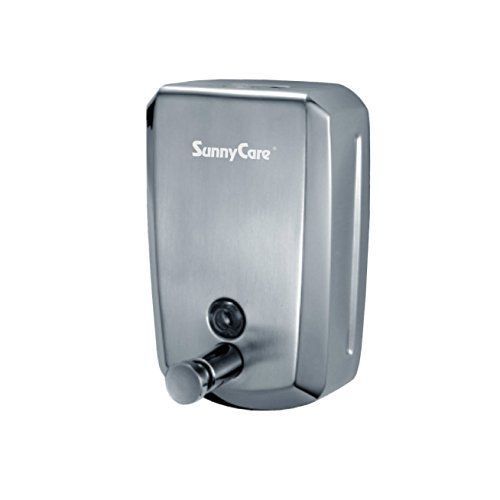 SunnyCare #S800 Stainless Steel Wall-mounted Manual Soap Dispenser Volume:800ml