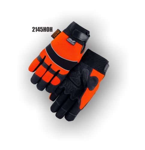 MAJESTIC 2145HOH Heatlok Lined Waterproof Windproof Armor Skin Gloves - Size XL