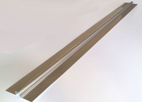 4ft Aluminum Omega Radiant Floor Heat Transfer Plate for 1/2&#034; Barrier PEX