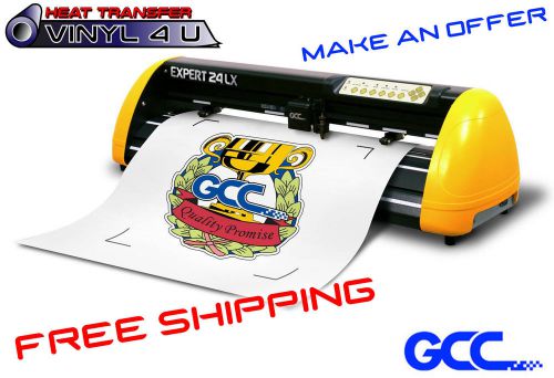Gcc expert 24 lx vinyl cutter - free shipping! for sale
