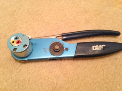 DMC Daniels M22520/1-01 Wire Crimper &amp; M22520/1-02 TH1A Head Assembly included.