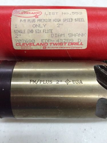 Cleveland twist 2&#034; 6 flute end mill for sale