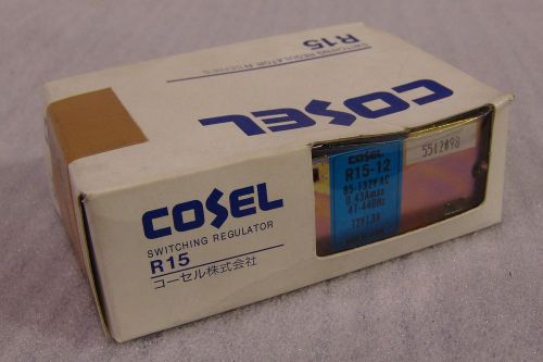 Cosel switching regulator R15-12