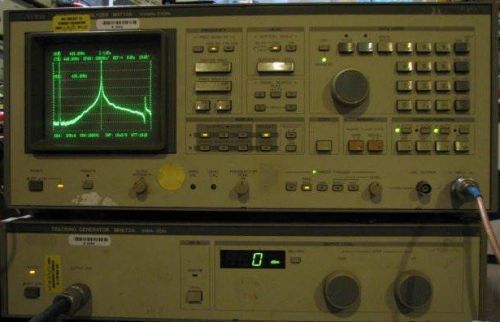 Anritsu MS710 Spectrum Analyzer &amp; MH672 Tracking Generator Service Data