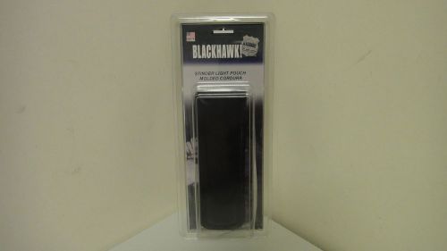 BLACKHAWK Molded Black CORDURA Stinger Light Pouch, Black   S82617H