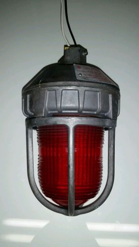 Federal signal 151xst explosion proof industrial strobe light 120v ac 9&#034; x 5&#034;