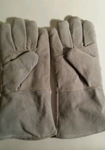 Chicago Electric Welding Gloves 14&#034; Split Cowhide Item 488