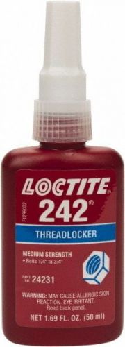 New Genuine 50ml (1.69 Fl Oz) LOCTITE 242 Threadlocker Medium Strength