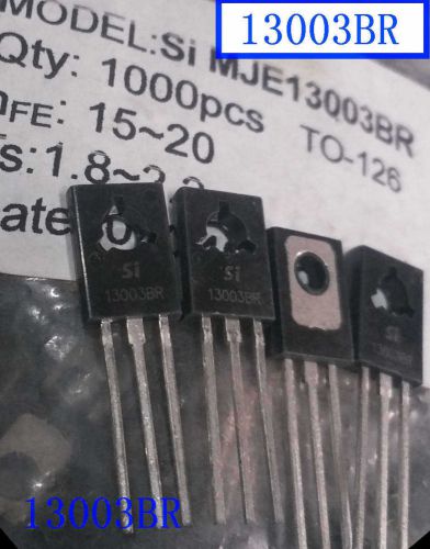 10 pieces MJE13003BR SI 13003BR 13003 TO-126 Transistors