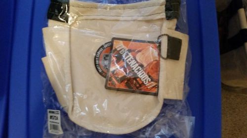 Ergodyne arsenal 5724 canvas nut and bolt tool pouch, loop design, 3 pockets for sale