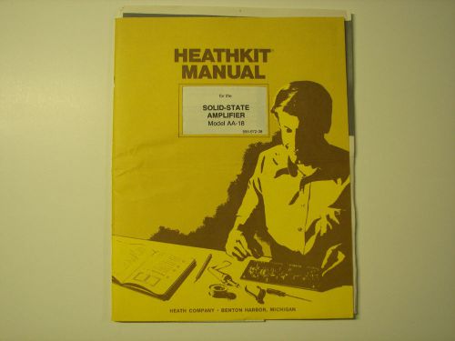HEATKIT Solid-State Amplifier AA-18 Assembly Manual