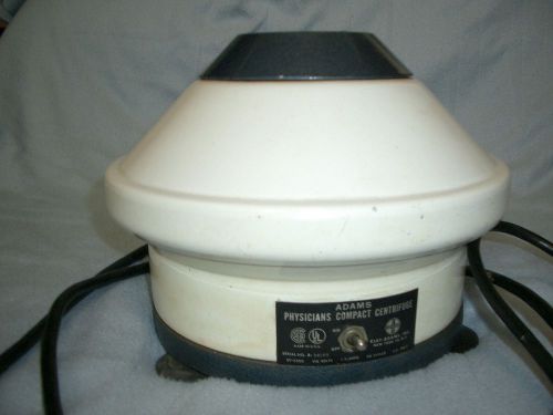 Adams physicians compact centrifuge ct-3300 for sale