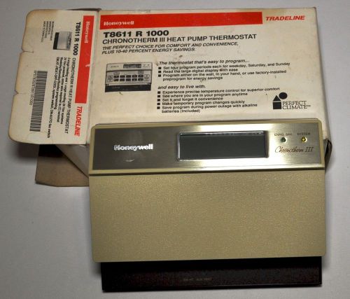 Honeywell - T8611R1000 - Chronotherm III Heat Pump Thermostat
