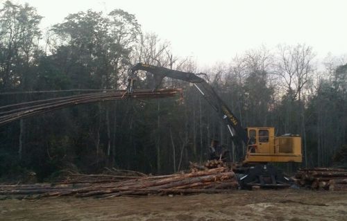 2007 tigercat 244 knuckleboom forestry log loader