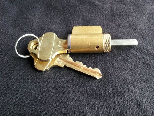 Schlage Everest Key in Knob (KIK) Lock Cylinder with Keys