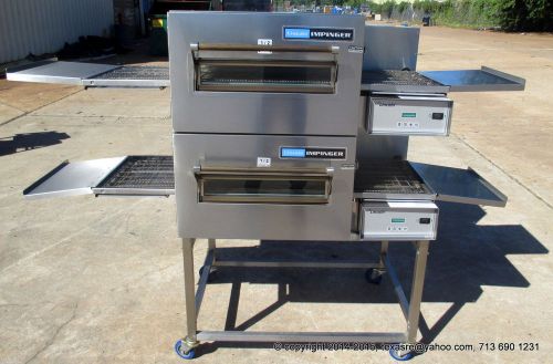 1116 lincoln impinger  double stack  pizza oven, gas, barely used for sale
