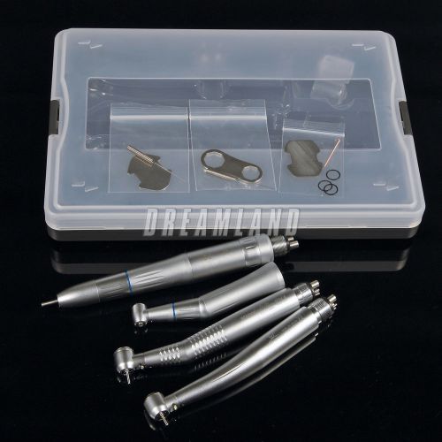 Dental KAVO Style High LED Turbine &amp; Intra-Water Low Speed Handpiece Kit 4 Holes