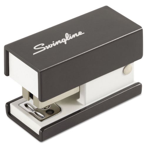 Mini fashion stapler, 12-sheet capacity, black for sale