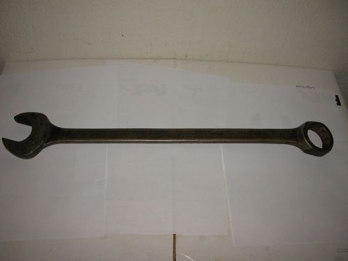 VINTAGE PROTO TOOL INDUSTRIAL 1 7/8 COMBINTION 12 PT WRENCH USA VERY NICE 26 IN