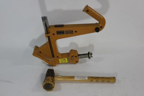 Stanley bostich floor nailer w/ hammer for sale