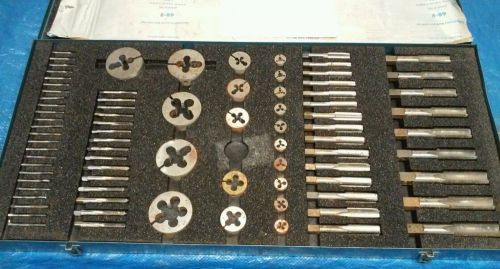 Greenfield NF &amp; NS industrial tap and die set