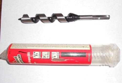 Vermont american 18678 power ship auger drill bit  3/4&#034; x 7 1/2&#034; for sale