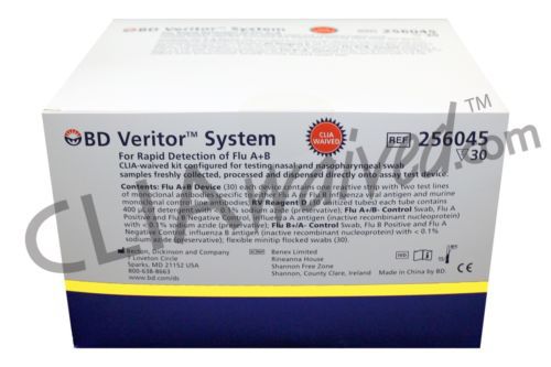 Rapid Diagnostic Test Kit BD Veritor™ System Flu A+B