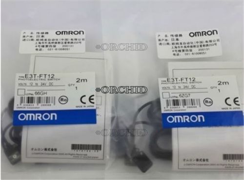 Omron Photoelectric Switch E3T-FT12 new