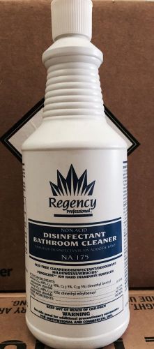 Regency disinfectant bathroom cleaner non acid 32 oz for sale