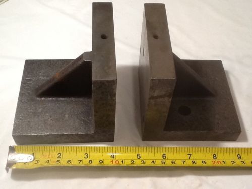 ANGLE PLATE * Set of 2 4x4x4 No.23 angle plates Machinist Toolmaker Grind Mill