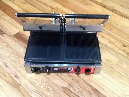 Sirman panini grill (model pdm) double commercial grill for sale