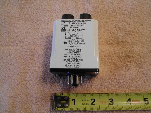 Dayton 1A366M Time Delay Relay Made in USA