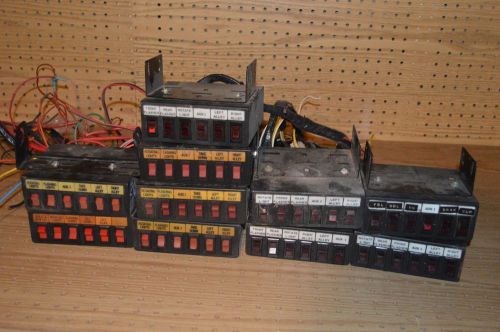 Wholesale Lot of 10 Galls Street Thunder 6 Function Control Panels / Untested