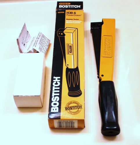Bostich h-306 power crown hammer tacker germany made with 5000 staples #285-fb15 for sale