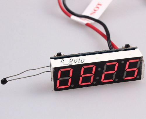 Electronic Clock Voltage Detector Temperature Detection Module for Arduino